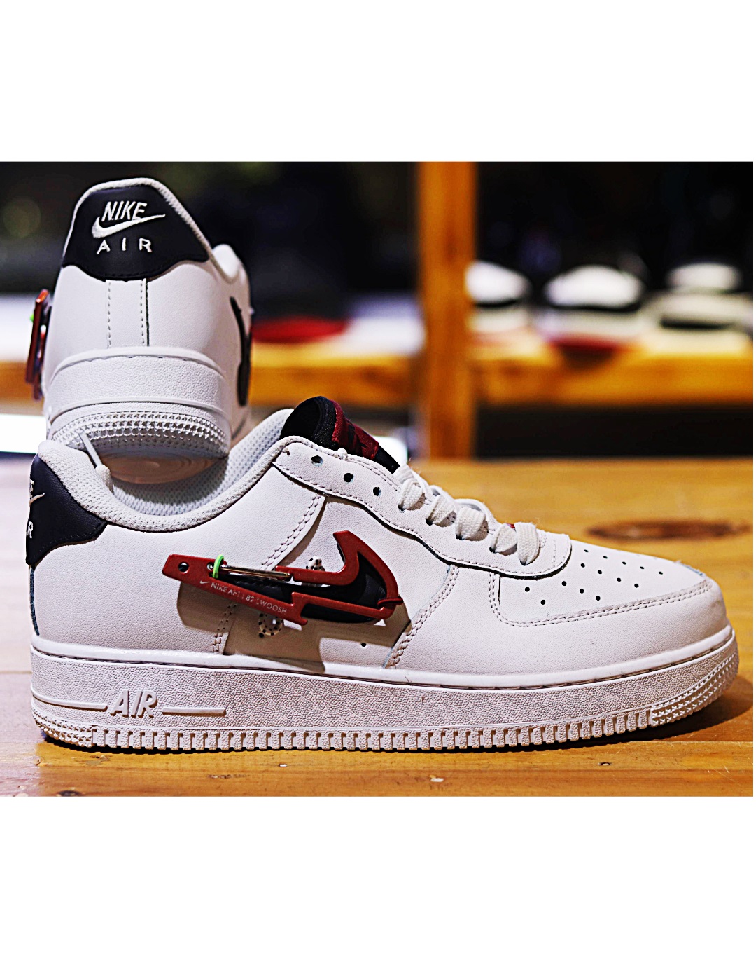 Nike Air Force Low Neck ( OEM LEATHER QUALITY )