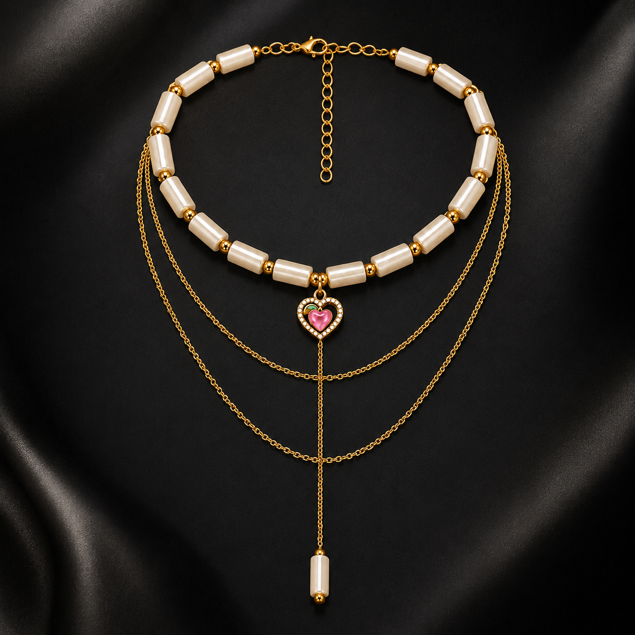 Pendant Necklace for Women - Dainty Cultured Choker Necklace, Luxury Cute Delicate Crystal Crown Jewelry, Premium Gift for Women and Wedding Engagement Gift New 2026